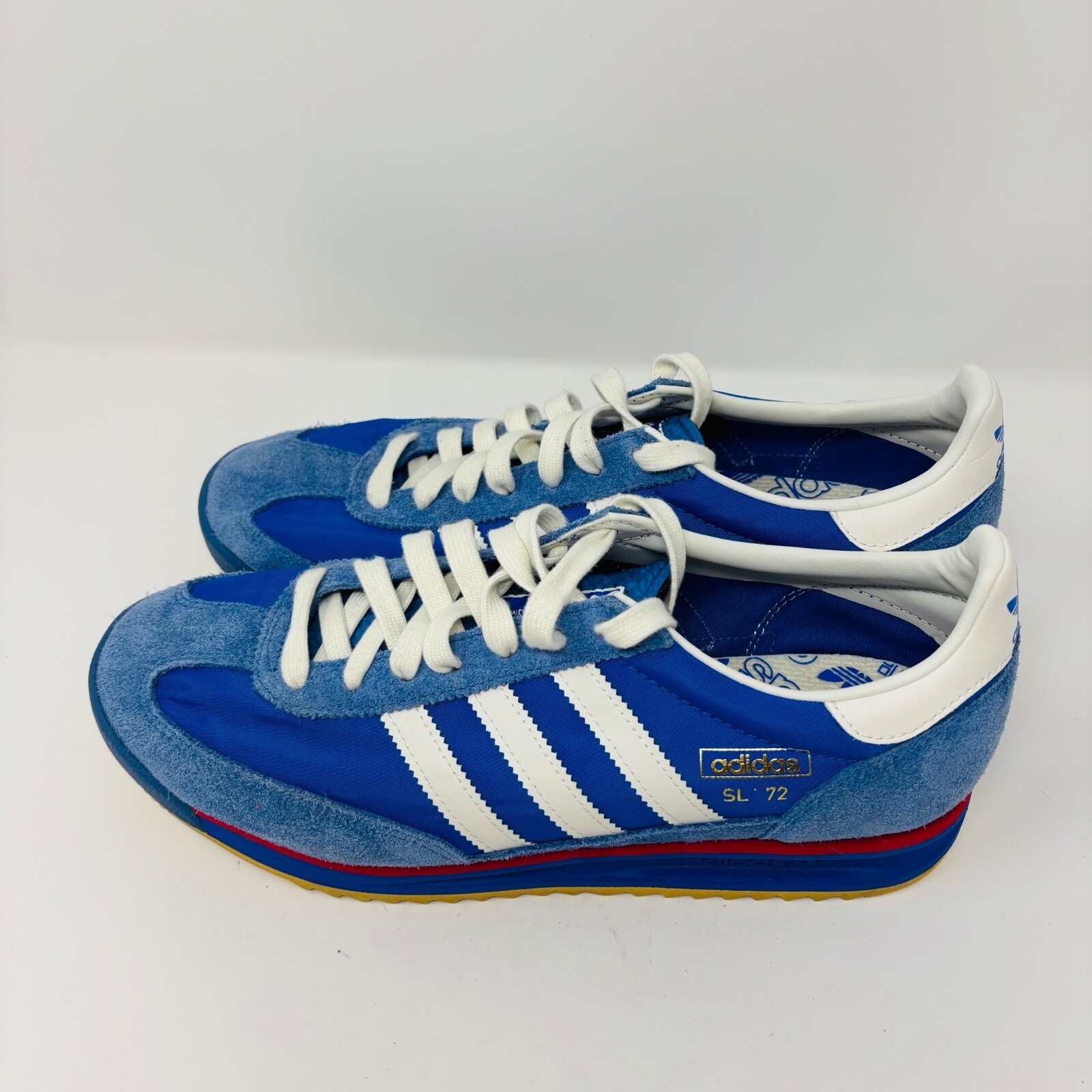 Adidas Originals SL 72 RS Blue Scarlet Men Unisex Casual LifeStyle Shoes IG2132