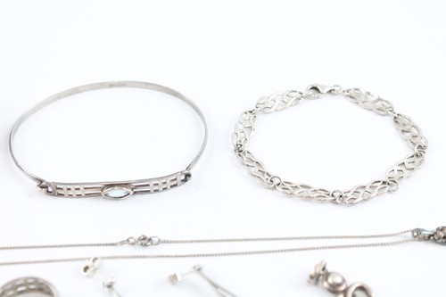 Sterling Silver Celtic Jewellery Carrick Kit Heath Gemstone Bracelet x 8 (42g) - Picture 3 of 6