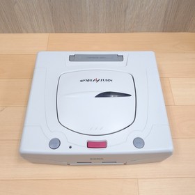 Sega Saturn white console boxed +1 controller, memory, cords SB924 *US DUTY PAID