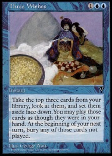 Three Wishes - Visions #45/167 MTG Magic The Gathering - Bild 1 von 1