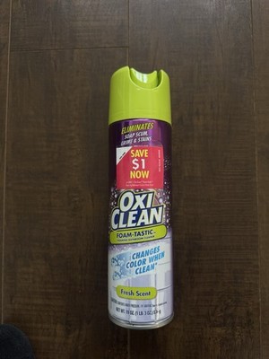 OxiClean Foam-Tastic Foaming Bathroom Cleaner Fresh Scent 19 oz Sink Shower