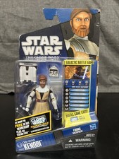 Hasbro 2010 Star Wars The Clone Wars OBI-WAN KENOBI CW02 W FIRING BACKPACK W10