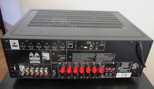 PIONEER VSX-1022-K 7.1 Channel AV Receiver, 3D, HDMI, 1080P, Apple AirPlay, New - Picture 8 of 15