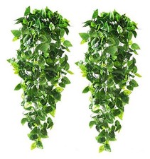  Fake Hanging Plants for Room Decor, 3.6ft Artificial Ivy Pothos Vine for 2pcs
