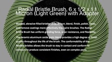 Radial Bristle Brush