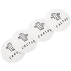  4PCS Door Knob Wall Bumper Guard Door Crash Pad Thickened Self Adhesive