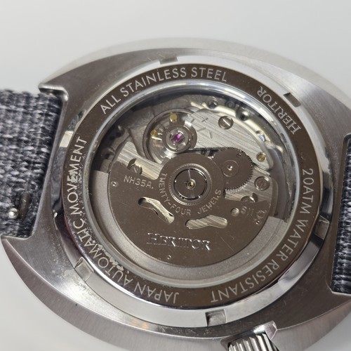 Reloj Automático Hombre Heritor Morrison Azul 43mm - Imagen 3 de 7