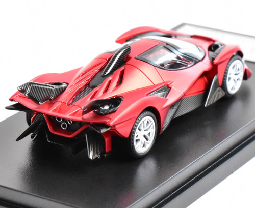DK 1:64 APA rot Apollo EVO Racing Sport Modell Diecast Display Car - Bild 2 von 3