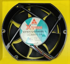 Y.S. TECH XYW17251048BL Xtreme Brushless DC 48v Fan 172mm, 247CFM