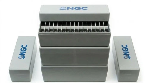 X5 NGC Silver Storage Boxes For 20 NGC/PCGS & CAC Graded Coin Slabs Safe Holders