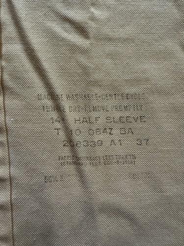 Vintage 1970s Van Heusen Vanopress Yellow Cotton 50/50 Button Down Size Large - Picture 4 of 5