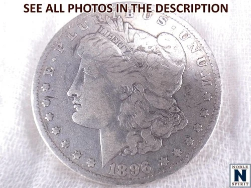 NobleSpirit (JL) 1896 O Morgan Silver Dollar VF Very Fine