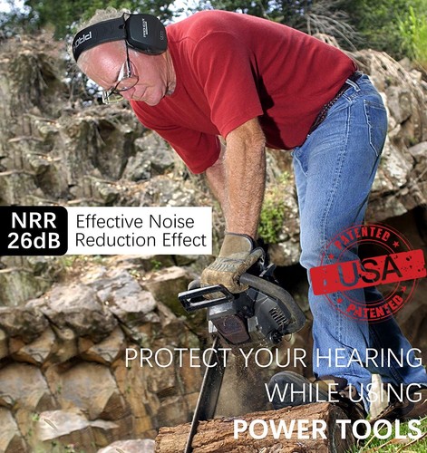 016 Ear Protection Safety Earmuffs for Shooting, NRR 26dB Noise Reduction Sli... - Picture 2 of 8