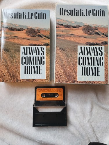 Signed/ Always Coming Home Ursula K. Le Guin First Ed. First Print. Box Cassette - Picture 1 of 14