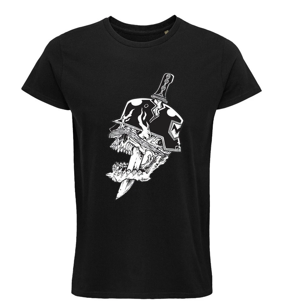 T-shirt Machete Crew, Rap, Hip Hop, etichetta, Salmo, Nitro, Dani Faiv, cotone. - Immagine 2 di 4