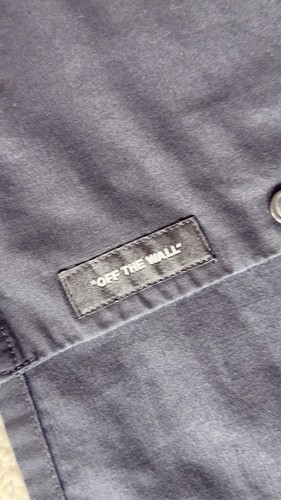 Vans Camicia Bottoni Uomo Media Nera Vestibilità Classica Elijah Berle Off Wall - Foto 7 di 8