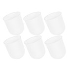  6-teiliger Toilettenbürstenbecher: Toilettenreiniger-Zubehör,