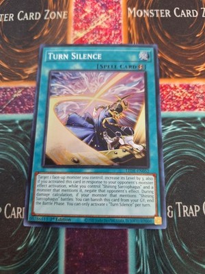 Yugioh Turn Silence LEDE-EN052 Super Rare 1st Edition Near Mint