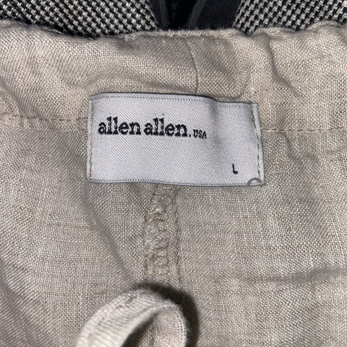 Allen Allen Hose Damen großer Pull On Leinen weites Bein Taschen Lagenlook *gesäumt - Bild 10 von 12