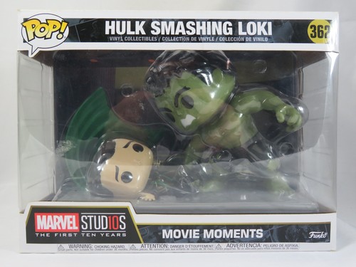 Marvel Funko Pop - Hulk Smashing Loki - Movie Moments - No. 362