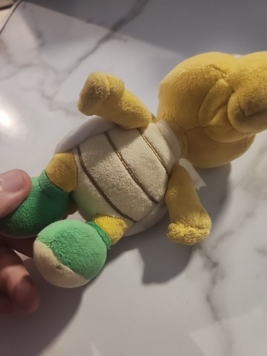 Super Mario KOOPA TROOPA Plush Toy Nintendo 2012 Goldie 8" Plush - Picture 9 of 12