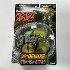 Transformers Beast Wars Deluxe Transmetals Rhinox 1997 SEALED Kenner NIB