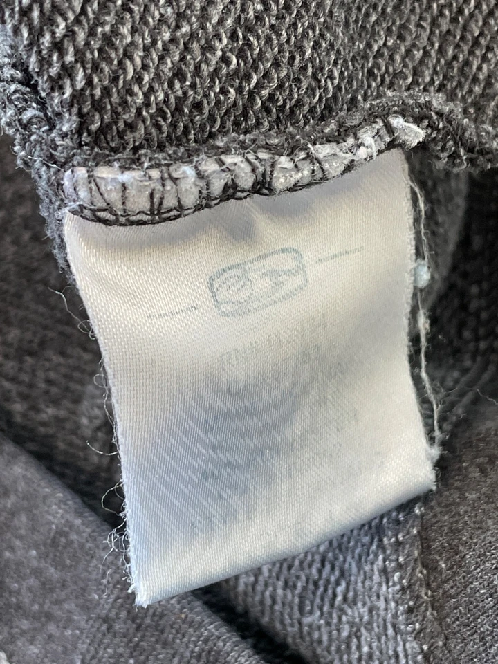 Camisa Pullover Honolua Talla Grande Cuello Redondo Manga Larga Gris Calce Relajado Comodidad Foto 3 de 4