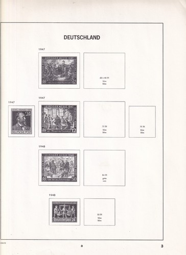 WEST GERMANY & BERLIN DAVO ALBUM 1946-1982 163 PAGES (NO STAMPS) - Picture 6 of 10