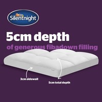 Silentnight Ultimate Deep Sleep Mattress Topper 2.5 5 10cm Deep Thick Cover Pad