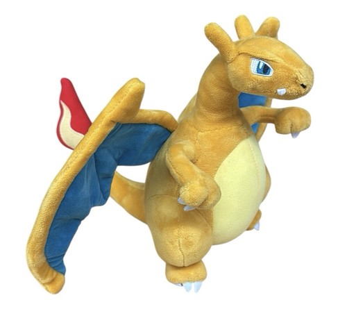 2018 Pokemon Charizard 8.5" Orange Green Red Standing Plush Stuff Animal - Picture 8 of 11