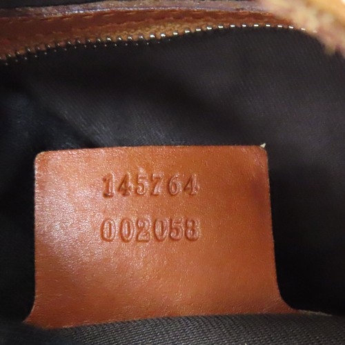 GUCCI Horsebit Embossed Buckle Hobo Shoulder Bag Calfskin Brown 145764 - Picture 7 of 18