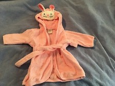 Carter  s Infant 0- 9 month Pink Terry Bunny Robe New wo Tag