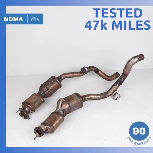 14-20 LR Range Rover L405 L462 3.0L Left & Right Exhaust Downpipe Set OEM 47k