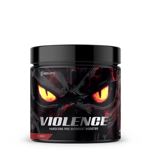 Neosupps - Violence Booster - Bloody Berry, 300g | Booster für mehr Kraft - Bild 2 von 4