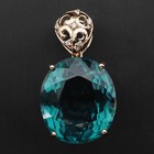 Indicolite Blue Tourmaline Rare 29.10Ct 925 Sterling Silver Handmade Pendants