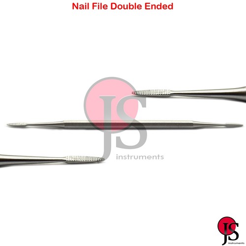 5PCS Stainless Steel Nail File Double Sided Manicure Pedicure Nail Filer Files - Picture 4 of 4