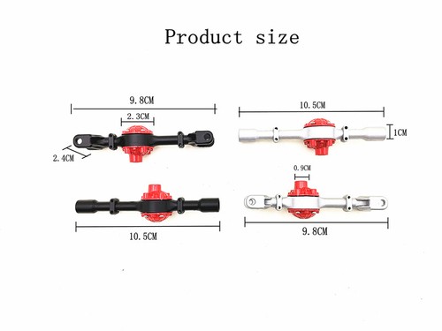 Upgrade Metal Front + Center + Rear Axle Housing For WPL B16 B36 6WD RC Car Auto - Picture 3 of 8