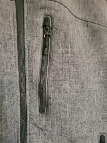 Columbia Jacket Mens Medium Dark Gray Titanium Omni Shield Softshell Full Zip  - Picture 6 of 18