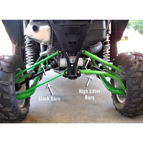 High Lifter Max Clearance Lower Radius Bars for Arctic Cat 1000 Wildcat | Black - Picture 1 of 3