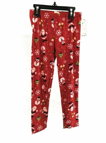One Step Up Girls Red Christmas Leggings Size 14/16 - Picture 5 of 12