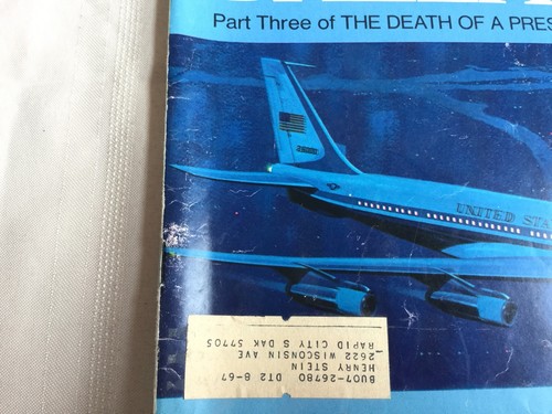 Look Magazine Flight From Dallas February 21 1967 - Bild 2 von 12