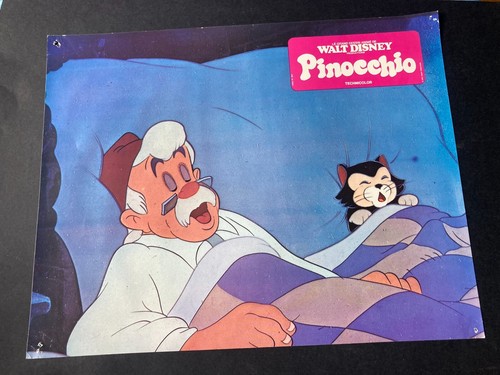 Pinocchio 9 photos /affichettes d'exploitation French lobby cards - Foto 10 di 10