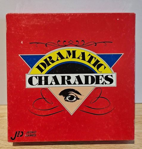 Dramatic Charades by Jedko Games - Vintage Board Game - 1986 - COMPLETE - Picture 1 of 6