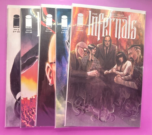 THE INFERNALS    #1 2 3 4 5    2024  #1-5 COMBINE SHIPPING  BX43 N25