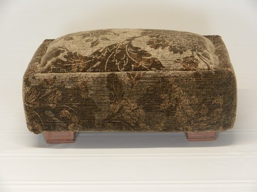 Deco Low Profile Footstool (in 6 fabrics) - Picture 12 of 12