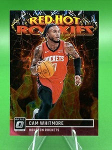 🦩 /79 CAM WHITMORE 2023-24 Donruss Optic #1 Red Hot Rookies RC PINK VELOCITY