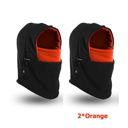 1/2 Stück Kinder Wintermütze Sturmhaube Skimaske winddicht verstellbar Fleece Jungen Mädchen - Bild 15 von 18