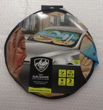 Auto Drive Twist Sunshade ⛱️ Beach.Car Hot.Shade (31.5in x 28.5in) NEW
