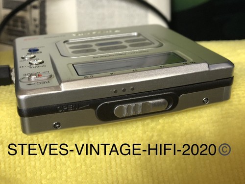 Panasonic SJ-MR220 Portable MD Recorder + SENNHEISER Earphones/MD’s L@@K FREE Pp - Picture 7 of 15