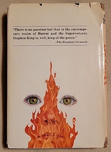Stephen King FIRESTARTER 1980 Hardcover w/Dust Jacket Viking Press HC DJ Vintage - Picture 2 of 7